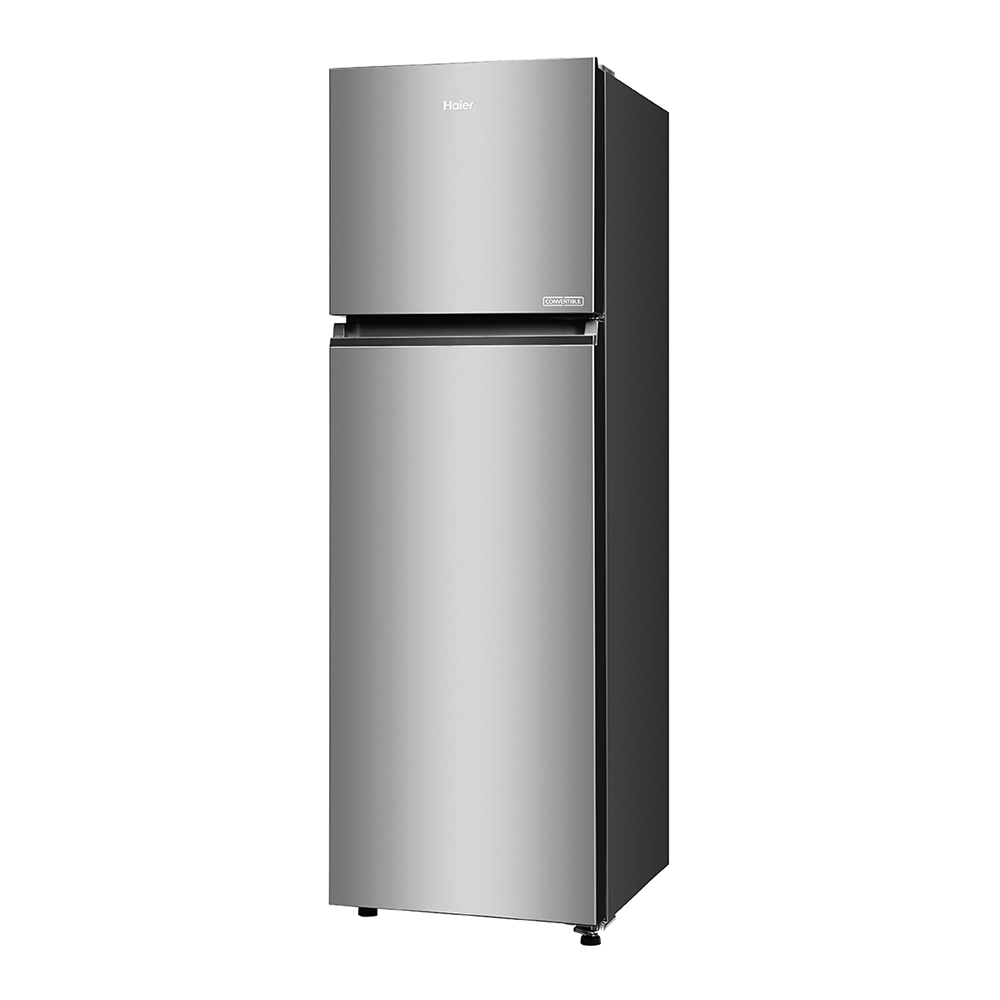 Haier 268L  2 Star  Nickel Steel   Double Door Refrigerator
